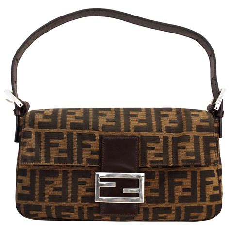 for sale fendi shoulder tote bag|genuine Fendi baguette.